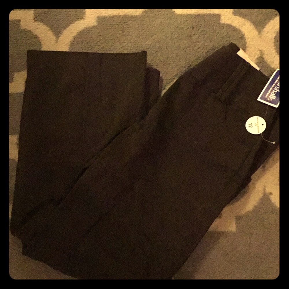 George & Martha dark brown trousers